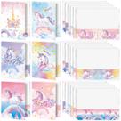Pastas de bolso Kosiz Cute Kawaii Back to School 12 peças