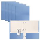 Pastas de papel Better Office Products Light Blue, pacote com 50