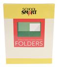 Pastas Escolares School Smart 23x30 cm Verde Pacote com 25 Unidades Pastas Escolares School Smart 23x30 cm Verde Pacote com 25 Unidades