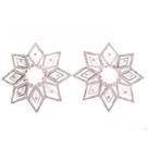 Pastéis para mamilos MOSSTYUS Sexy Strass Crystal Jewel Silver