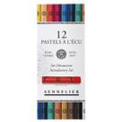 Pastel Seco Para Desenho Sennelier Profissional 12 Cores