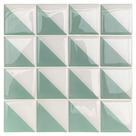 Pastilha Adesiva Geométrica Triângulo - Kit com 4 Placas Adesivas 3M para Decoração Pastilha Adesiva Geométrica Triângulo - Kit com 4 Placas Adesivas 3M para Decoração