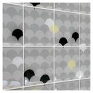 Pastilha Adesiva Oceana - Kit com 4 Placas Adesivas 3M