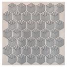 Pastilha Adesiva Resinada Colmeia Cubo - Kit com 4 Placas 3M Pastilha Adesiva Resinada Colmeia Cubo - Kit com 4 Placas 3M