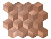 Pastilha Autoadesiva AL703 - METAL ALUMINIO COBRE 29x30,3mm Pastilha Autoadesiva AL703 - METAL ALUMINIO COBRE 29x30,3mm