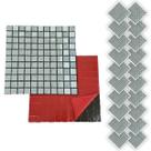Pastilha Autocolante De Vidro Kit 20 Uni Parede Cozinha Box Lavabo Decorativa Facil Aplicacao Reforma Moderna Requinte
