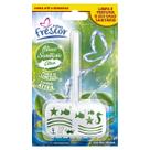 Pastilha Bloco 30g Detergente Sanitário Odorizante Novo Frescor Privada Vaso Com Suporte Para Fixação