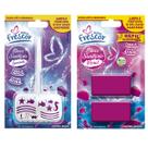 Pastilha Bloco Sanitário 30g Com Suporte + 4 Cartelas Com 2 Refis Kit 8 Detergente Reposição