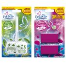 Pastilha Bloco Sanitário 30g Com Suporte + 4 Cartelas Com 2 Refis Kit 8 Detergente Reposição