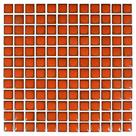 Pastilha Cerâmica Nefertiti Laranja 2X2 Placa 30X30cm - 1012020009