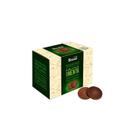 Pastilha de chocolate borussia sabor menta com 20 unidades.