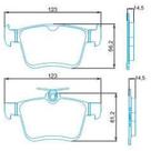 Pastilha de Freio Audi A3 Sedan 2013 a 2019 JURID HQJ-2327 Pastilha de Freio Audi A3 Sedan 2013 a 2019 JURID HQJ-2327