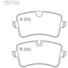 Pastilha de Freio Audi A6 Avant 2011 a 2013 WILLTEC FP243
