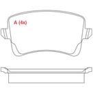 Pastilha de Freio Audi Q5 2009 a 2024 WILLTEC FP190