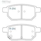 Pastilha de Freio Chery Tiggo 2 2020 a 2022 WILLTEC FP1052