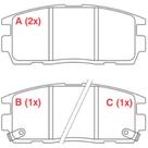 Pastilha de Freio Chevrolet Captiva 2008 a 2017 WILLTEC