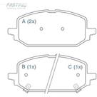 Pastilha de Freio Chevrolet Onix Plus 2020 a 2024 WILLTEC
