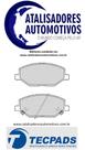Pastilha de Freio Chevrolet Spin 1.8 Activ/LS/LT/LTZ 2017 2018 2019 2020 2021 2022 Original-TECPADS 5229 (SYL3116)