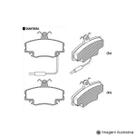 Pastilha de Freio Clio Rl / Rn 1.0 / 1.6 99 / Clio 1.6 16V Rn / Rt 01 / Megane Hatch / Sedan Rxe / Rt 1.6 00 ... Pastilha de Freio Clio Rl / Rn 1.0 / 1.6 99 / Clio 1.6 16V Rn / Rt 01 / Megane Hatch / Sedan Rxe / Rt 1.6 00 ...