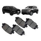 Pastilha de Freio Compass Longitude Tigershark 2.0L 16V L4 2016 A 2018 Fras-le Traseira
