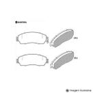 Pastilha de Freio Crv 2.0 Lx / ELX 4X2 / ELX 4X4 13 / Crv EX 07 / Nova Crv 2.0 Lx / Elx4X2 / Elx4X4 13 ...