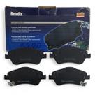 Pastilha De Freio Diant TOYOTA Corolla 2.0 Bendix HQ2229A