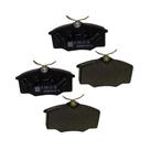 Pastilha De Freio Dianteira Bosch Vw Gol G3 G4 G5 1.0 1.6