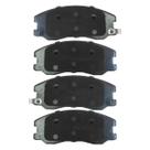 Pastilha de Freio Dianteira Captiva 2.0 D / 2.0 I / 2.4I / 3.2I com sensor de desgaste sonoros com Anti Ruido