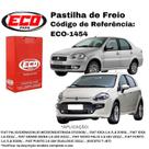 Pastilha de Freio Dianteira Ecopads Fiat 500 / Grand Idea / Palio / Doblo ECO-1454