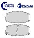 Pastilha de Freio Dianteira HYUNDAI Creta 1.6 Pulse/Creta 2.0 Prestige/Creta 1.6 Atitude/Creta 2.0 Sport 2017 2018 2019 2020 2021 2022 2023... Em dian