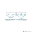Pastilha de Freio Dianteira Idea Adventure 1.8 04-10 / ... Linea T-Jet 04-10 / ... com alarme sonono