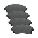 Pastilha de Freio Dianteira para Peugeot 206 1999 a 2001 Sistema Bendix TRW