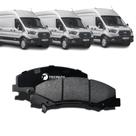Pastilha de freio dianteira sem sensor ford transit ano 2022 em diante tecpads 5103 Pastilha de freio dianteira sem sensor ford transit ano 2022 em diante tecpads 5103