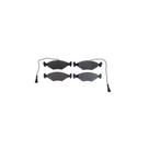 Pastilha de Freio Dianteira Tempra SW 90 / 97 Tipo 2.0 8V 94 / 97 com alarme sonono
