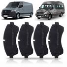 Pastilha de freio dianteiro sem sensor mercedes benz sprinter 515 416 2012 a 2021