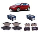 Pastilha De Freio Dianteiro Traseiro Citroen C4 2.0 Vtr 2006 2007 2008 2009