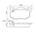 Pastilha De Freio Express 19 Dianteira Bosch Bb322A Com Alarme Sistema Bosch Jogo Pastilha De Freio Express 19 Dianteira Bosch Bb322A Com Alarme Sistema Bosch Jogo
