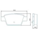 Pastilha de Freio Fiat Stilo 2002 a 2011 JURID HQJ-2180