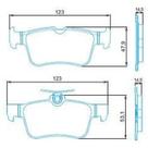 Pastilha de Freio Ford Fusion 2013 a 2022 JURID HQJ-2316 Pastilha de Freio Ford Fusion 2013 a 2022 JURID HQJ-2316