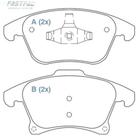 Pastilha de Freio Ford Fusion 2013 a 2022 WILLTEC FP179