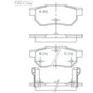 Pastilha de Freio Honda Civic 1991 a 1996 WILLTEC FP125