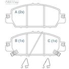 Pastilha de Freio Honda Civic 2017 a 2023 WILLTEC FP266