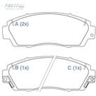 Pastilha de Freio Honda Cr-V 2007 a 2024 WILLTEC FP193