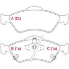 Pastilha de Freio Honda Fit 2005 a 2008 WILLTEC PW504