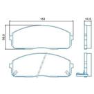 Pastilha de Freio Hyundai Hr 2006 a 2024 JURID HQJ-2215/A