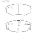 Pastilha de Freio Hyundai Ix35 2011 a 2016 WILLTEC FP874