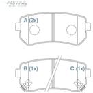Pastilha de Freio Hyundai Tucson 2010 a 2016 WILLTEC FP765