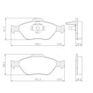 Pastilha De Freio Lonaflex Ecosport/Fiesta - P-497