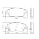 Pastilha De Freio Lonaflex HB20/HB20 S - P-1441