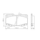 Pastilha De Freio Lonaflex Hilux - P-527